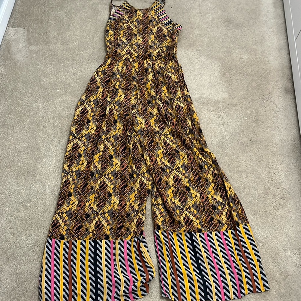 Blank London (purchased at Anthropologie) long wide leg jumpsuit